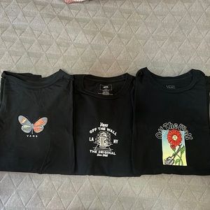 Vans Men’s T Shirts Size Large